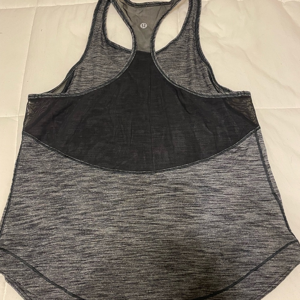 lululemon sheer backed tank top
